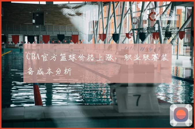 CBA官方篮球价格上涨，职业联赛装备成本分析