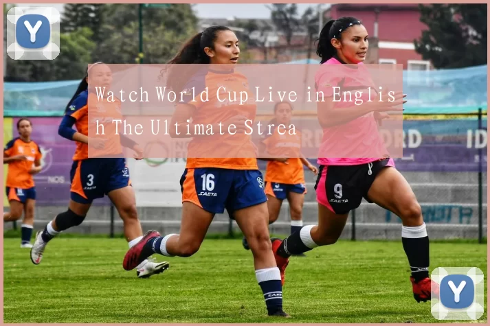 Watch World Cup Live in English The Ultimate Strea